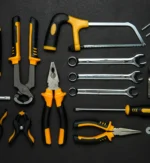 top-view-mechanical-tools-arrangement